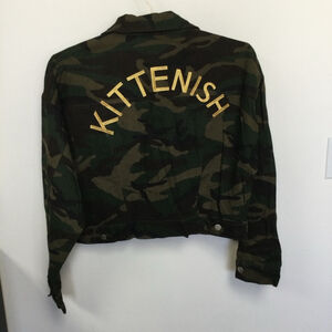 Women's Kittenish Camo Jacket Size S